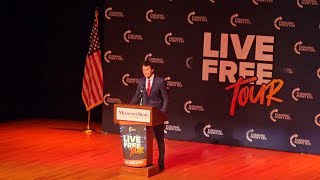 Charlie Kirk  Live Free Tour by Turning Point USA Missouri State University  Oct 23 [upl. by Hcir]