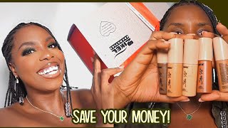 Zikel Cosmetics Skin fit Foundation 👎🏽👍🏽 Look Expensive Using Affordable MakeupLydia Stanley [upl. by Auot133]