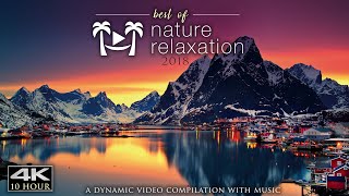 10 HOURS of Healing Music amp 4K Nature Best of 2018 Mix No Loops Worlds Paradises by Drone UHD [upl. by Littlejohn281]