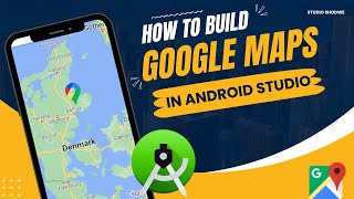 Google Map in Android Studio  Google Map API Tutorial [upl. by Bernj]