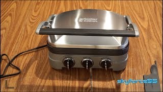 Cuisinart 5in1 Griddler GR4N Review [upl. by Besse637]