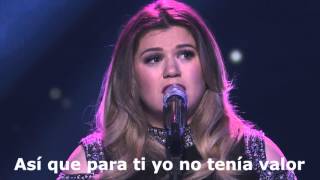 Kelly Clarkson Piece By Piece Live Subtitulada [upl. by Towne]