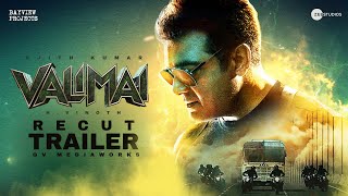 Valimai  Trailer  Recut  Ajith Kumar  HVinoth  GV Mediaworks [upl. by Jefferey771]