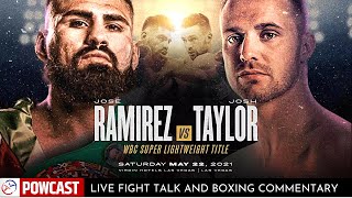 Ramirez vs Taylor live Fight Commentary [upl. by Ahsienaj]