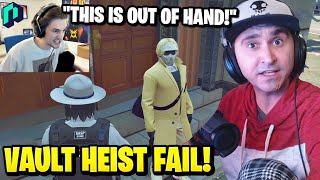 Summit1g amp xQc Get into HEATED ARGUMENT After Vault Heist  GTA 5 NoPixel RP [upl. by Ylera]