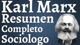 La Sociologia de Karl Marx [upl. by Ynnos351]