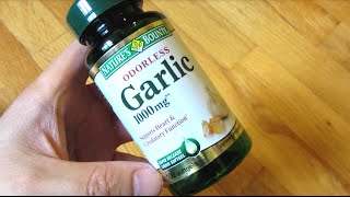 Nature Bounty Odorless Garlic Pills [upl. by Fronnia]