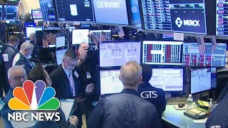 Stock Trading Halted After Markets Plunge At Market Open  NBC News [upl. by Lamee]