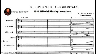 Modest Mussorgsky  Night on Bald Mountain 1867 Rev 1886 [upl. by Ringo]