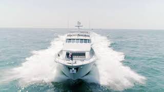 SUNDAY MONEY 100 Hatteras Yacht Walkthrough 4200000 [upl. by Kitrak72]