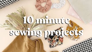 Sewing Projects To Make In Under 10 Minutes [upl. by Anali]