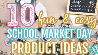 10 Easy School Market Day Ideas to Make amp Sell [upl. by Enilra]