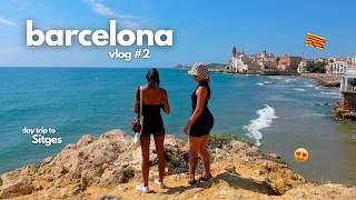 BARCELONA VLOG 2  SITGES [upl. by Lucey90]