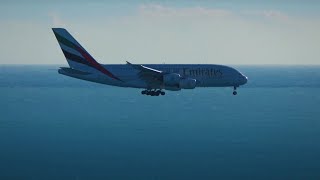 A380 Pilot Misjudges Approach [upl. by Syned2]