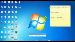 How to Turn Off Sleep Mode Windows 7 quickly [upl. by Larcher896]