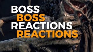 Boss Reactions  Bloodborne  Amygdala [upl. by Eeslehc]