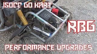 150cc Go Kart Performance Upgrades [upl. by Burnie]