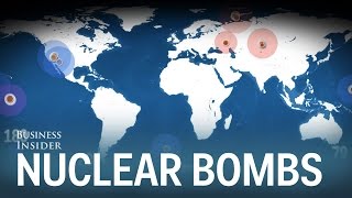 Every nuclear bomb explosion in history [upl. by Lepper]