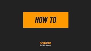 How to JumpStart a Car  Halfords UK [upl. by Notsua521]