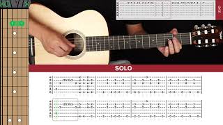 Tears In Heaven Guitar Cover Eric Clapton 🎸Tabs  Chords [upl. by Sinnal]