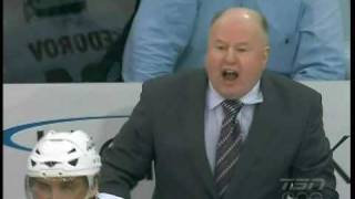 Bruce Boudreau goes crazy in Game 6 Caps  Pens ECSF [upl. by Oibaf]