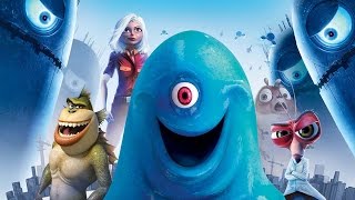 ► Monsters vs Aliens  The Movie  All Cutscenes Full Walkthrough HD [upl. by Enyrehtak]