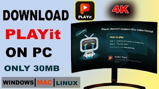 how to play vidmate videos in pc  how to download playit in pc  playit for pc windows 10  playit [upl. by Labina]