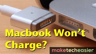 How to Fix a MacBook that Won’t Charge [upl. by Gunn]