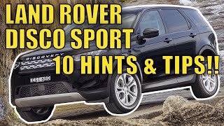 Land Rover Discovery Sport  10 hints and tips [upl. by Repotsirhc]