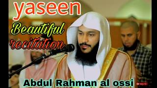 Surah yaseen beautiful recitation with HD text by Abdul Rahman al ossi [upl. by Mulloy129]