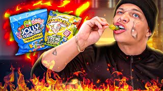 I Tried Viral SPICY SNACKS [upl. by Meuser]