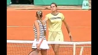 Anna Kournikova vs Amelie Mauresmo 1998 RG R1 Highlights [upl. by Airamahs]