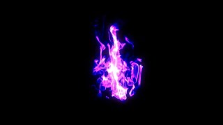 Green Screen and Black Screen Purple Fire video effects [upl. by Vahe]