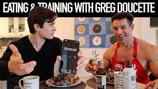 Eating amp Training With Greg Doucette  Squat Challenge  HUGE Anabolic French Toast Breakfast [upl. by Ecinaej]