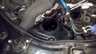 How to replace a Mercedes Benz headlight bulb Bi Xenon HID [upl. by Harwilll]