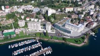 LAC Lugano Switzerland  Drone DJI Phantom 3 Pro [upl. by Aniham]