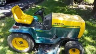 YardMan MTDKohler 22HP Lawn Tractor OverviewStartDrive [upl. by Perdita]