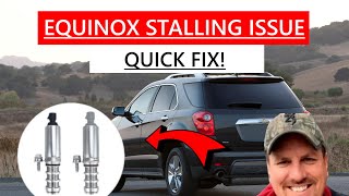 Chevy Equinox stalling issue FIXED P0010 P0011 [upl. by Leira5]