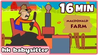 Old MacDonald Had A Farm and Many More Nursery Rhymes for Children  Kids Songs [upl. by Tyler165]