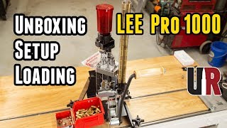 LEE Pro 1000 Unboxing Overview Setup Loading 45 ACP [upl. by Iow440]