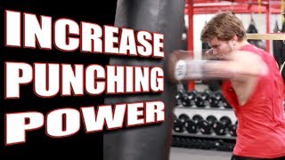 3 Exercises to Increase Your Punching Power [upl. by Pace737]