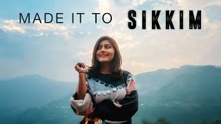 SIKKIM TRAVEL VLOG  Bagdogra to Gangtok  Vlog 1  North East India  Kritika Goel [upl. by Nonnaihr514]