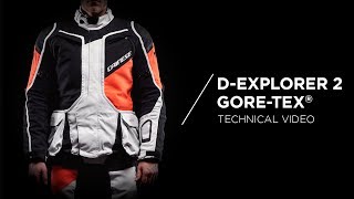 Dainese DExplorer 2 GORETEX  Technical Video​ [upl. by Harmonie]