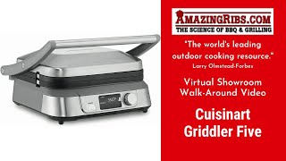 Cuisinart Griddler Five Review  Part 1  The AmazingRibscom Virtual Showroom [upl. by Jezreel]