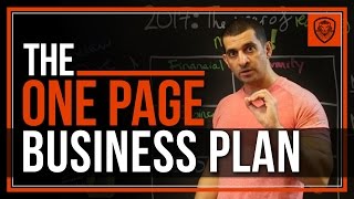 How to Write a One Page Business Plan [upl. by Arries]