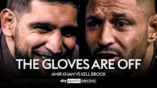 THE GLOVES ARE OFF  Amir Khan vs Kell Brook [upl. by Maharg]