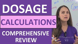 Dosage Calculations Nursing Practice Problems amp Comprehensive NCLEX Review [upl. by Meggy145]