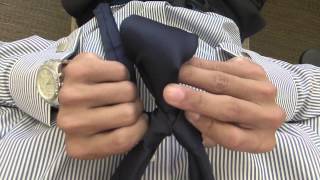 How to tie a Trinity Knot Point of View POV Instructional Video [upl. by Inar]