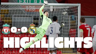 Courtois heroics amp through to semis  Liverpool 00 Real Madrid  HIGHLIGHTS [upl. by Anyar]