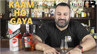 McDowells No1 Luxury Whisky Review in Hindi  WhiskyWednesday [upl. by Knut]